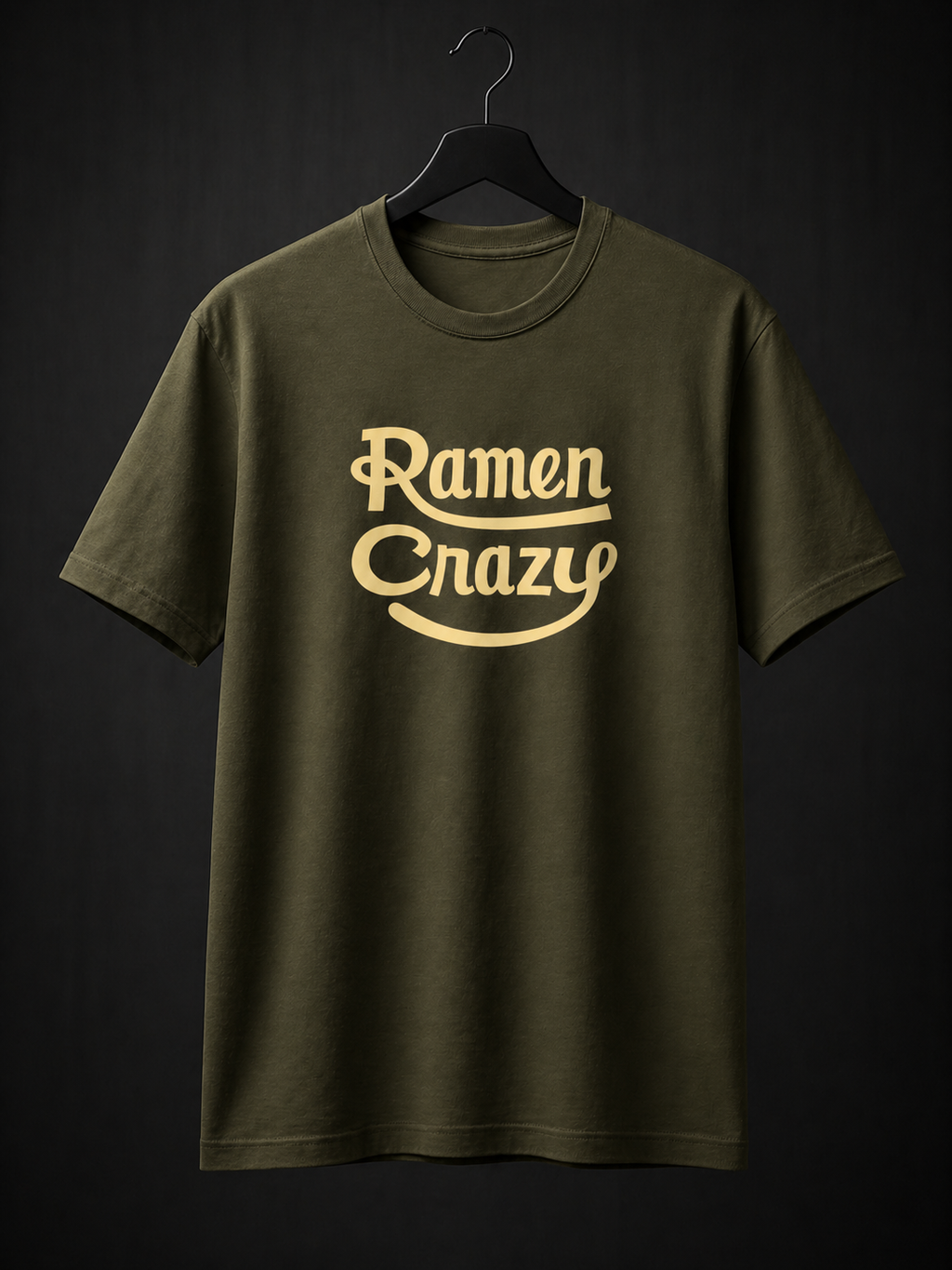 【JP/HK Only】Ramen Crazy "復刻モデル2026" Army Green T-shirt