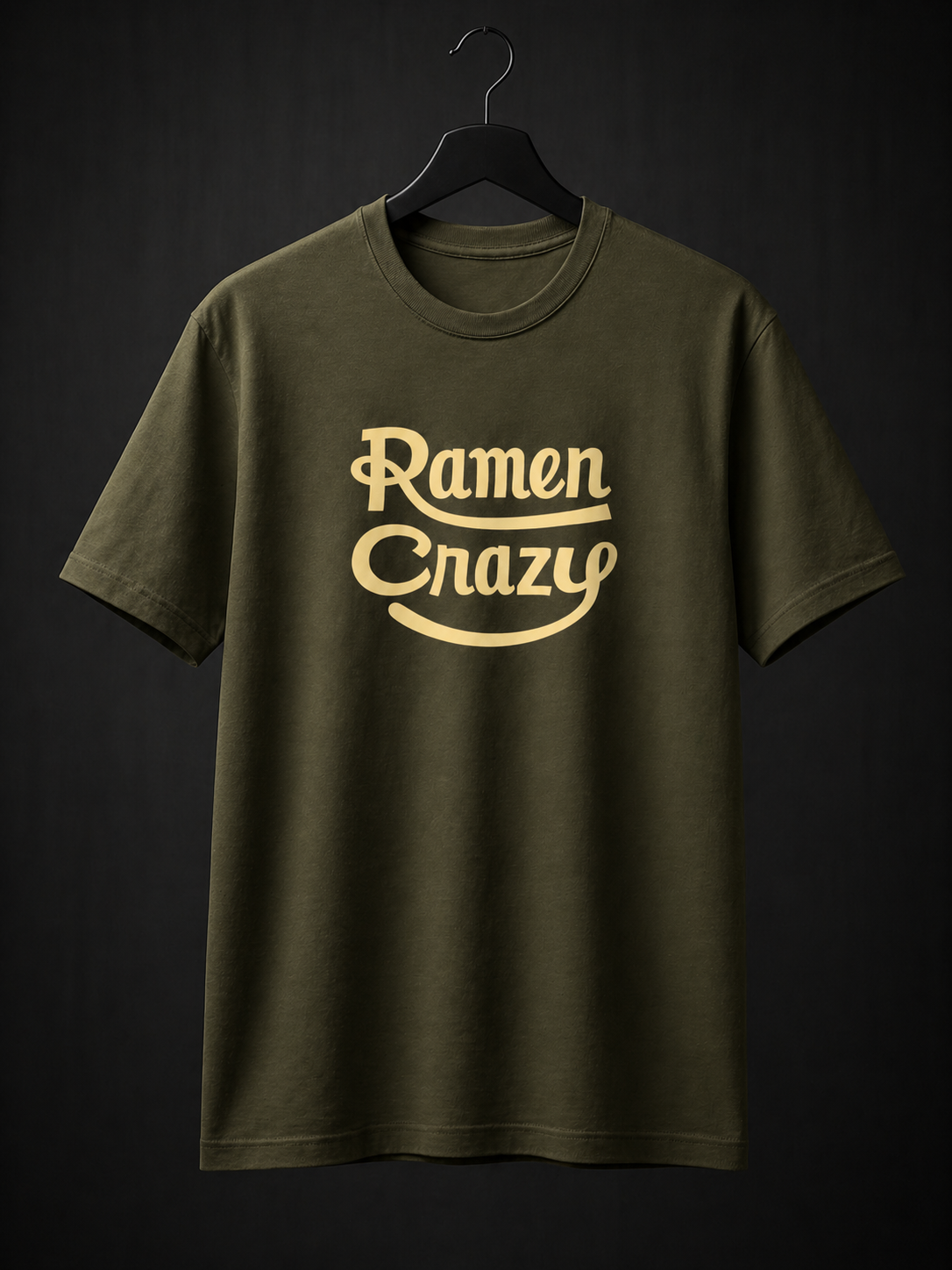【JP/HK Only】Ramen Crazy "復刻モデル2026" Army Green T-shirt